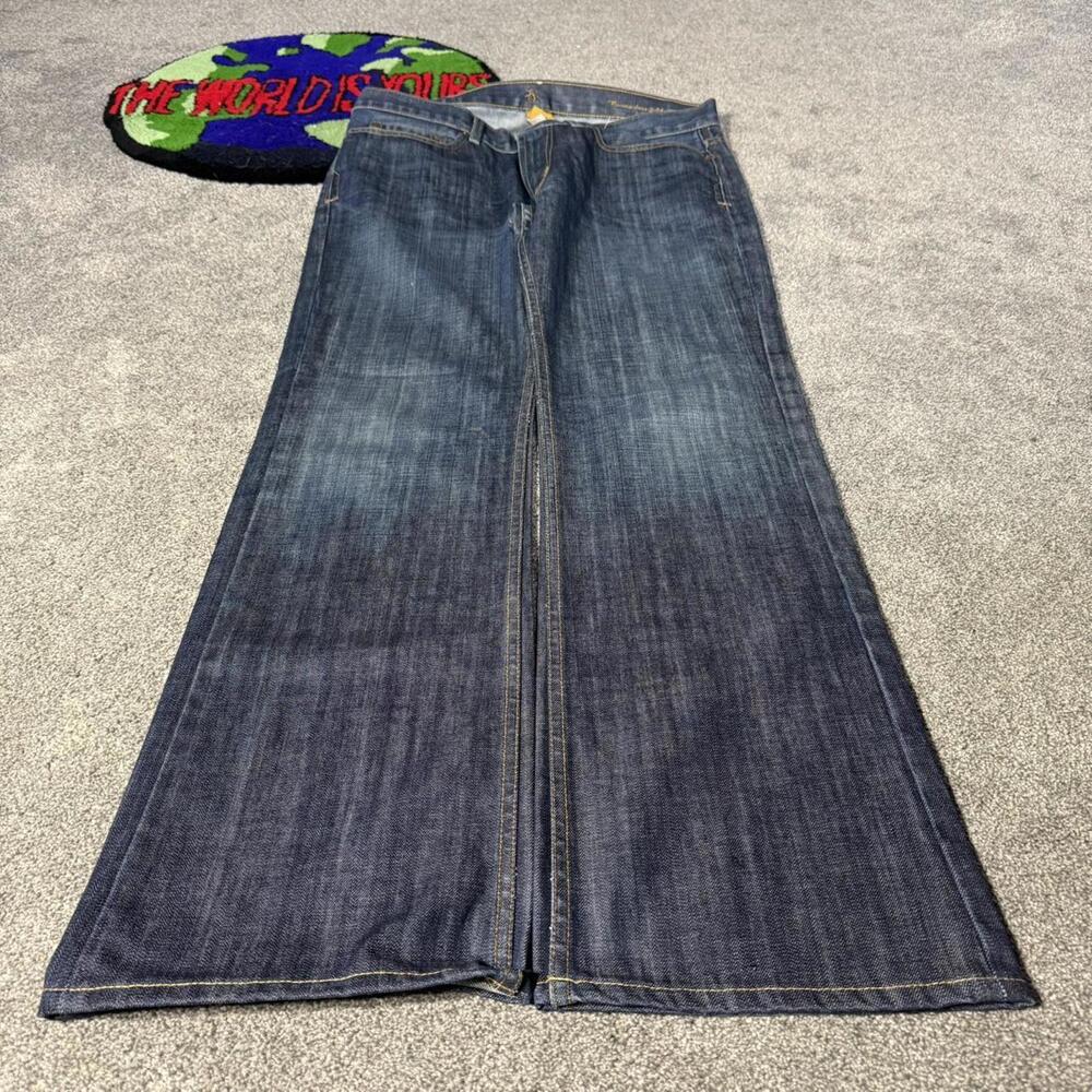 y2k 2000’s denim baggy acid washed jeans